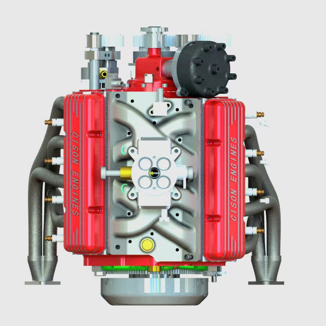 CISON V8 Engine - Build Your Own Small Block V8 Engine that Works ...