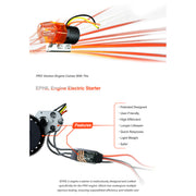 EPHIL X-38cc-S pro electric startar spark plug two-stroke single cylinder aircraft models