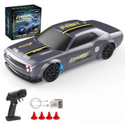 1/43 scale 2.4g full-proportional mini electric rc drift racing car model with led lights