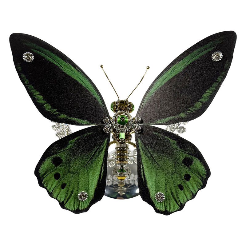 3D Metal Mechanical Steampunk Butterfly Model Kit - EngineDIY
