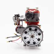 ENJOMOR GS-L4 36cc DOHC L4 Gasoline Engine with Starter Kit and Base - One Key Start - EngineDIY