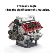 V8 Engine Model Kit that Works - Build Your Own V8 Engine - V8 Engine for Capra VS4-10 - EngineDIY