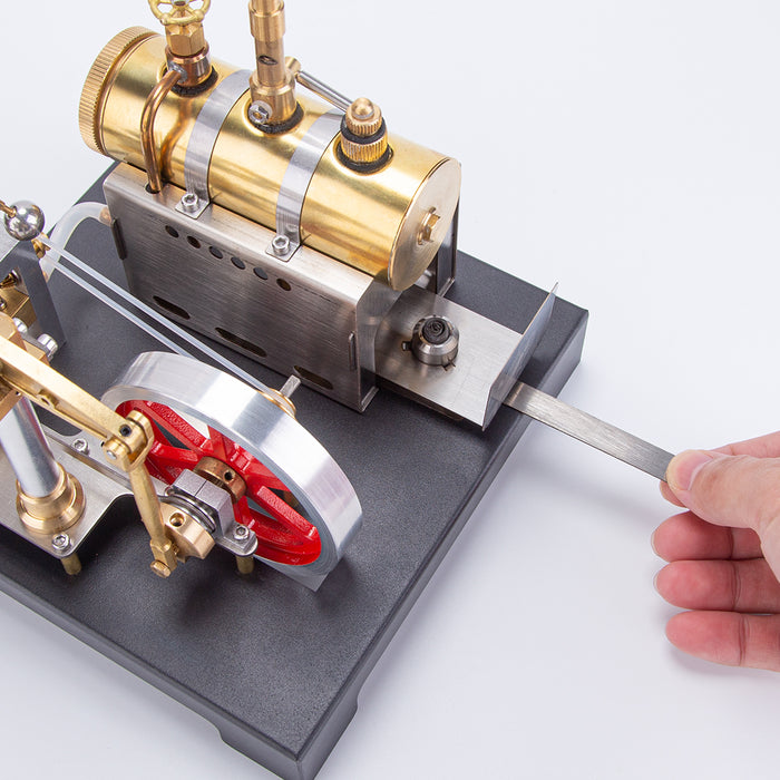 RETROL Full Metal Beam Engine Steam Engine Model Kit with Horizontal B ...