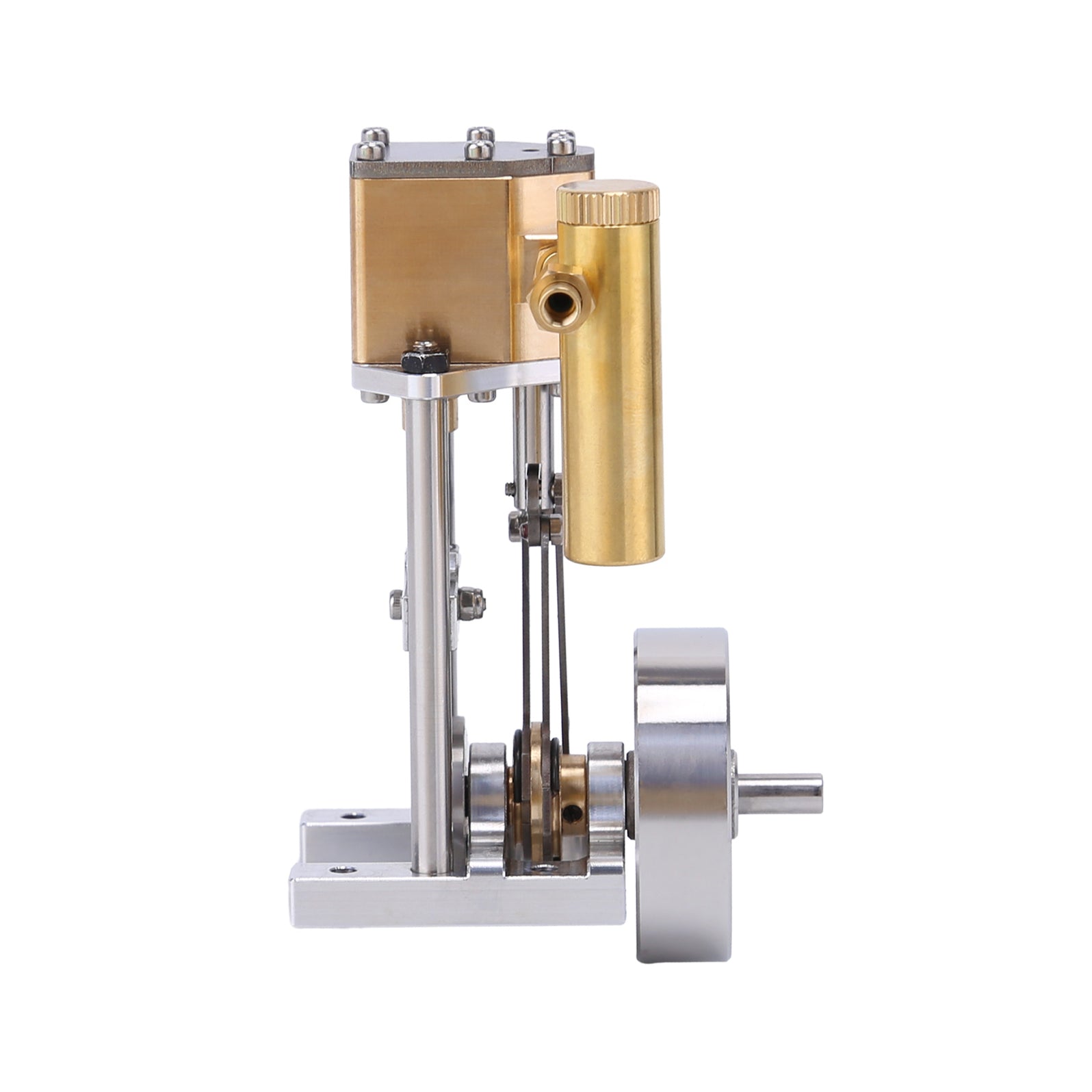 Merlin Steam Engine Mini V1313 Mini Vertical Single-Cylinder Steam Engine Model with Reversing ...