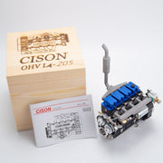 cison l4-205-ohv 20.5cc inline 4-cylinder 4-stroke water-cooled gasoline engine model kit