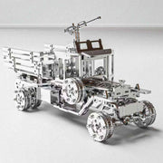 3d steampunk mechanical metal assembly car model kit