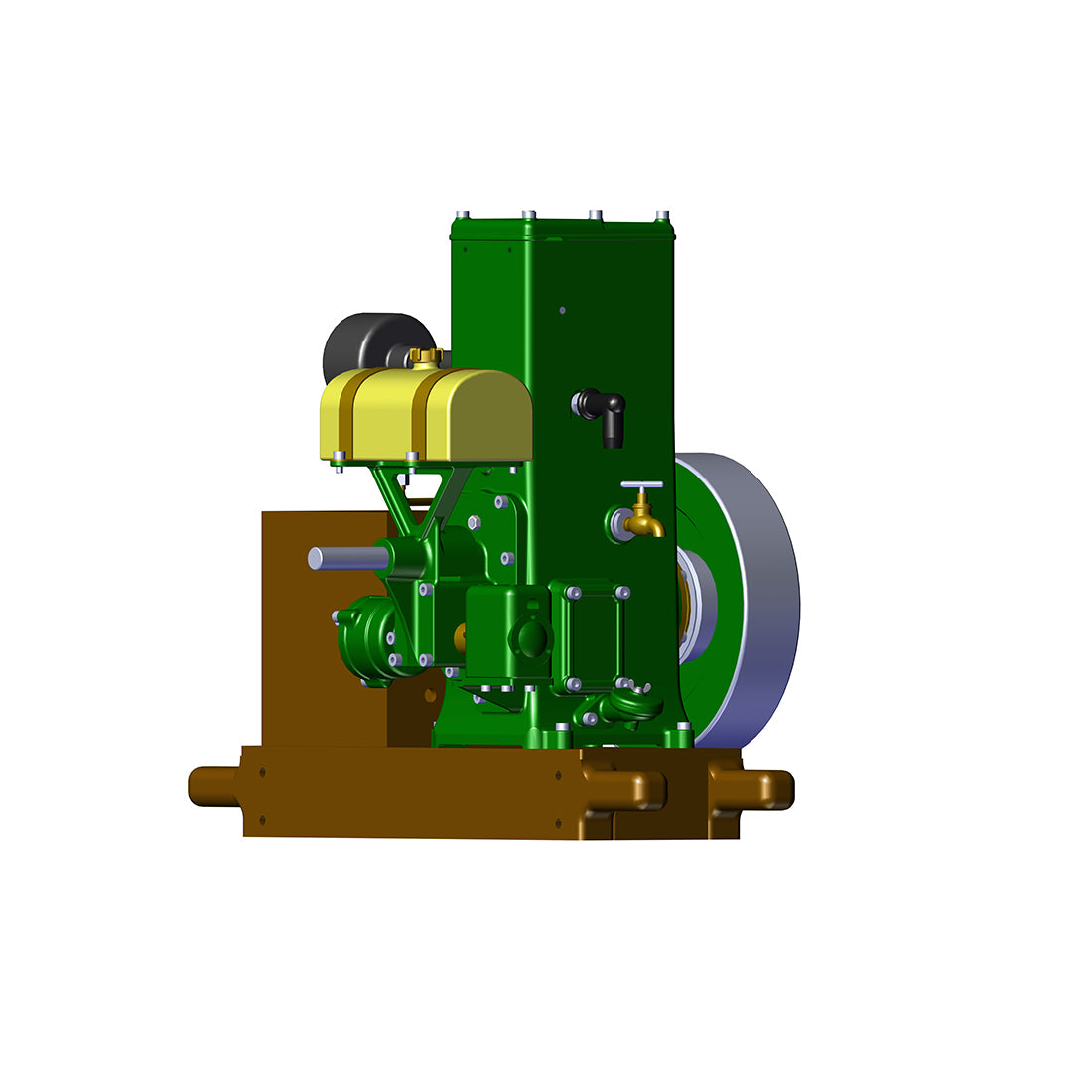RETROL & OKMO D Type Stationary Miniature Gasoline Internal Combustion Engine Model Centennial Anniversary Edition