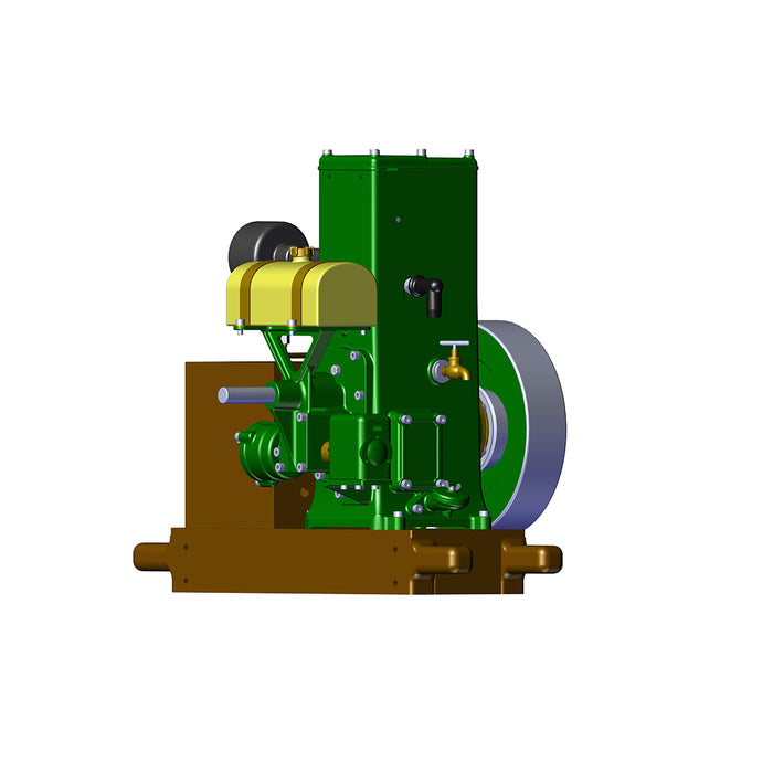 RETROL & OKMO D Type Stationary Miniature Gasoline Internal Combustion Engine Model Centennial Anniversary Edition