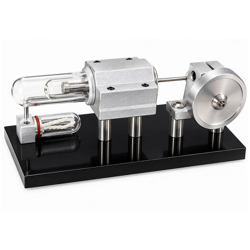 beta type horizontal stirling engine model