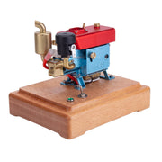 RETROL 1/8 2.6cc Mini Single-Cylinder Four-Stroke Gasoline Engine Model Upgraded Internal Combustion Engine Model - EngineDIY