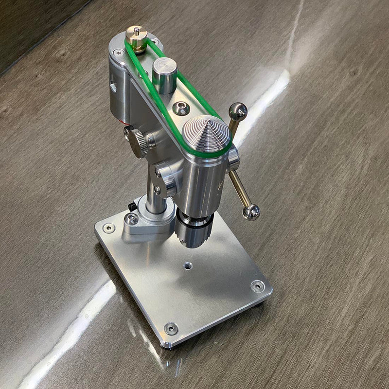 Mini Bench Drill DIY Tool Desktop Mechanical Bench Drilling Machine for Engine Model Crafts - EngineDIY