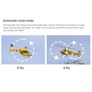 flywing ec135 470 class rc helicopter detachable propellers adac 6ch 2.4g with h1 flight controller & gps