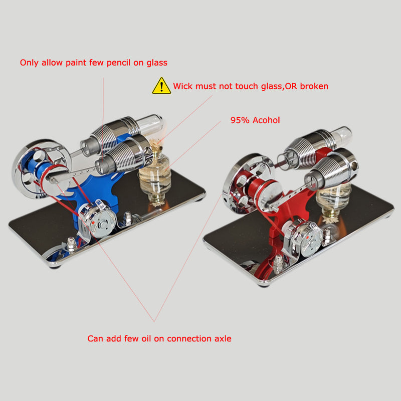 ENJOMOR γ-Type Mirror-Reflective Thermal Air Stirling Engine Generator ...
