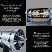 SKYMECHMAN 1/18 WS-15 Turbofan Engine Model Kit