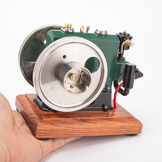 Modèle réduit de moteur à essence monocylindre 4 temps vintage RETROL à l'échelle 1/8 de 3,6 cm³