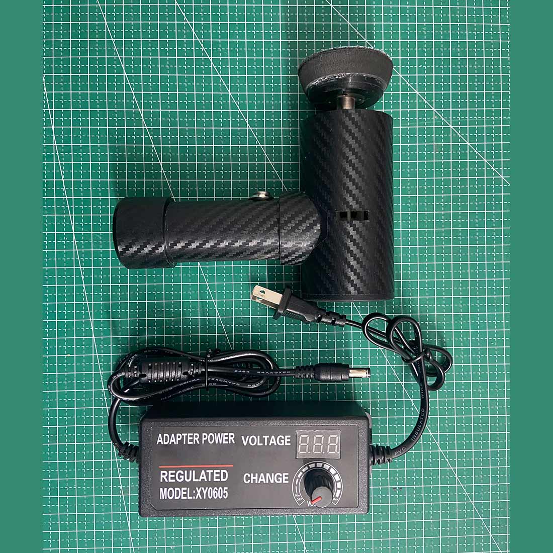 DC 5.5x2.1 Interface 24V 120W Stepless Speed Power Supply Mini Grinder - EngineDIY