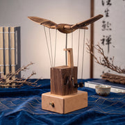 punkbuild wooden mechanical eagle dynamic model