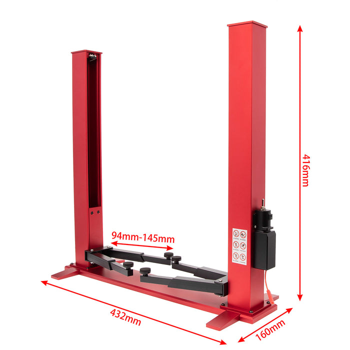 1/10 1/8 Double Motor Gantry Automatic Lifter DIY Tool Model Garage Model Lifting 20KG