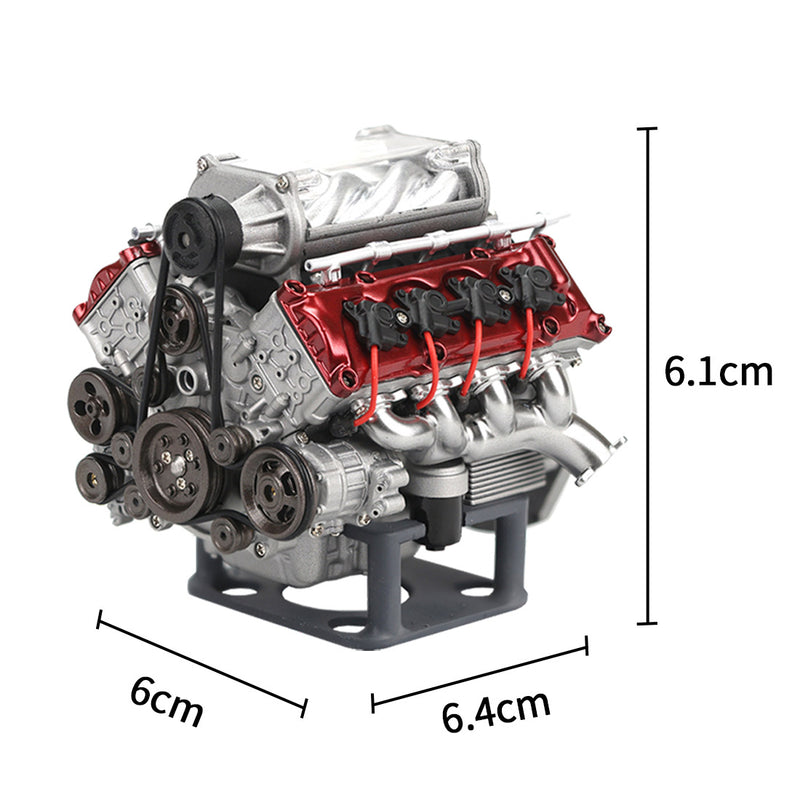 V8 Engine Model Kit that Works - Build Your Own V8 Engine - V8 Engine for Capra VS4-10 - EngineDIY