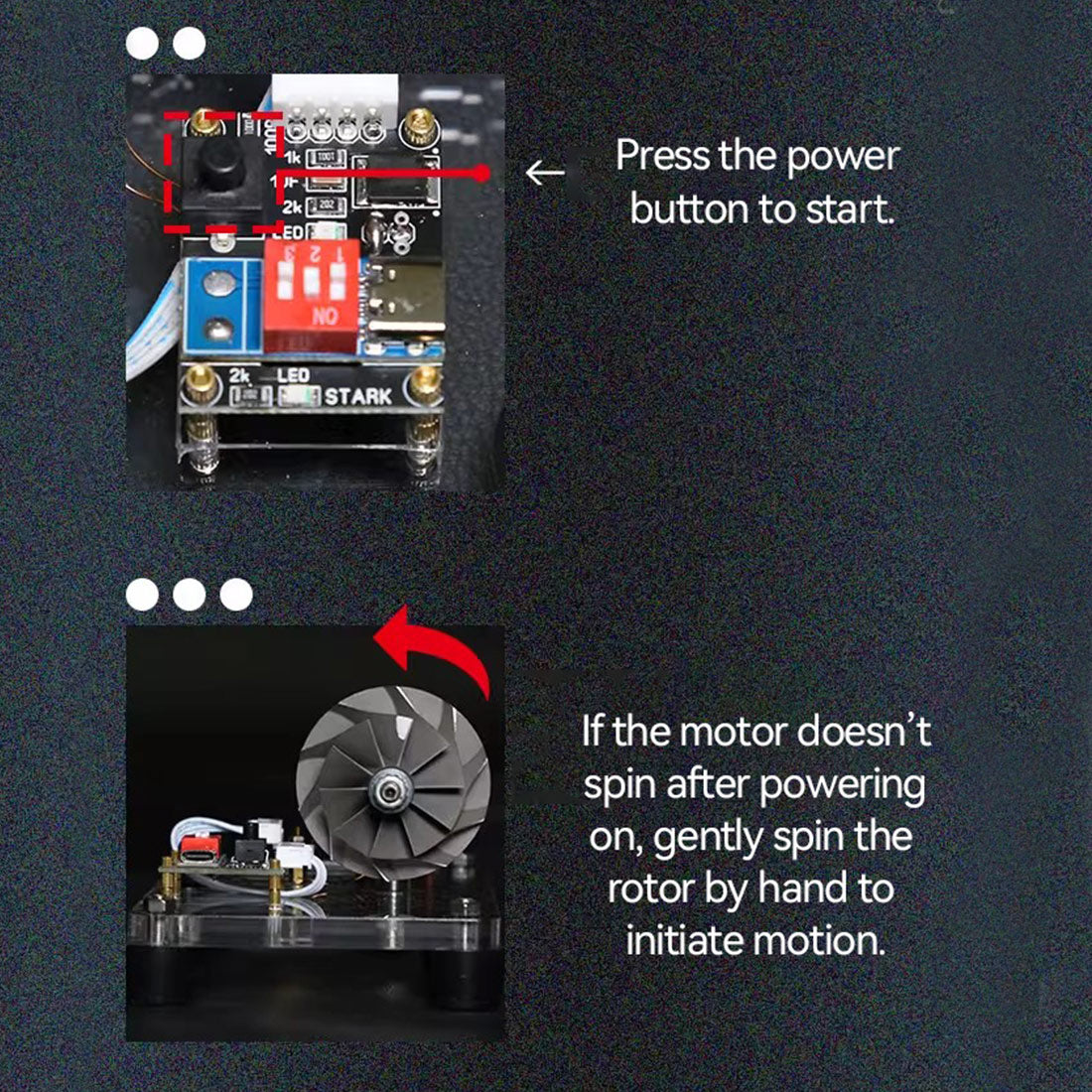 premium turbocharged brushless metal motor - high-speed aerospace engine model