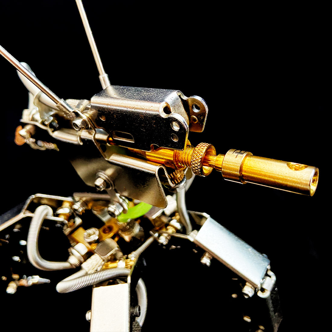 Modèle d'assemblage mécanique 3D DIY MINI-1 en métal, ornement créatif