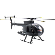 FLISHRC FL500 AH-6 Little Bird 500-Class 2.4G 6CH Scale RC Helicopter Model with L7 Flight Controller and 4-Mode Positioning GPS RTF - EngineDIY
