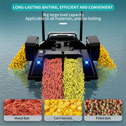 v803 rc bait boat - 4-compartment, dual antenna, 4 fishing zones, 200 waypoints