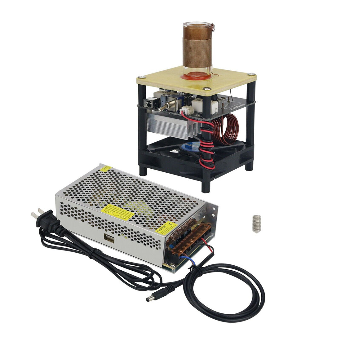 HFSSTC HighFrequency Tesla Coil Plasma Candle Teaching Tool Experimen