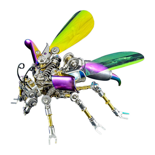 Mechanical Wasp 3D Metal DIY Assembly Model Kit Toy 180PCS