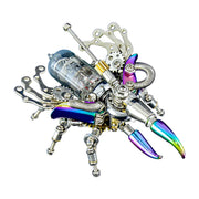 Mechanical Beetle 3D Metal DIY Insect Metal Assembly Model Colorful Parts Toy 200PCS - EngineDIY