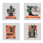 RETROL 1/8 Scale 3.6CC Mini Vintage Single Cylinder 4-Stroke  Working Gasoline Engine Model - EngineDIY