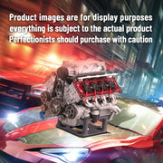 V8 Engine Model Kit that Works - Build Your Own V8 Engine - V8 Engine for Capra VS4-10 - EngineDIY