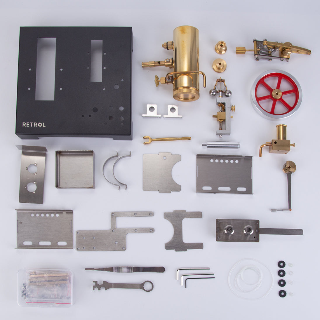 Steam Engine Model Kit | Mini Steam Engine - EngineDIY