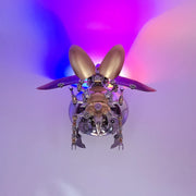 3D DIY Steampunk Giraffe Stag Beetle Insects Metal Assembly Model Kits Creative Ornament - EngineDIY
