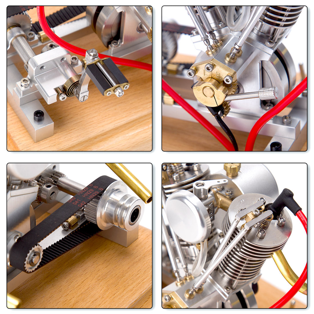 MUSA Hoglet V-twin Engine 4-Stroke Gasoline Engine Internal Combustion ...