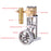 V1313 Mini Vertical Single-Cylinder Steam Engine Model with Reversing Mechanism Steam-Powered Mechanical Model