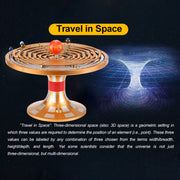 teching metal diy mechanical solar system model kit dynamic orbital desk ornament - 600+pcs