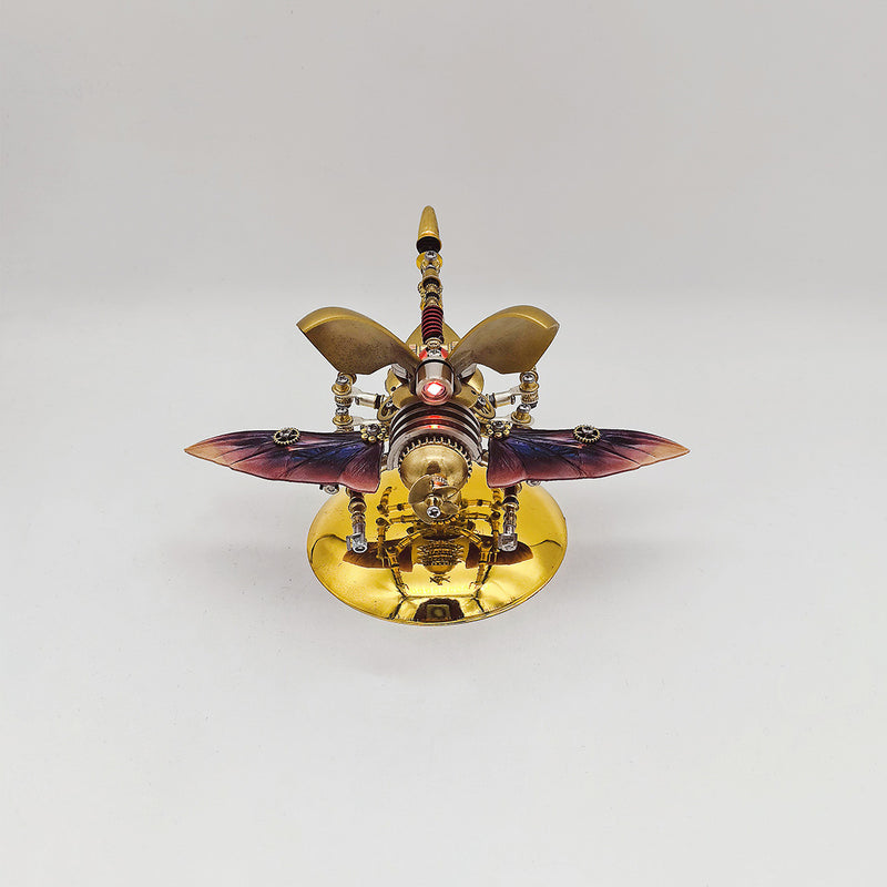 3D DIY Steampunk Hercules Beetle Insects Metal Assembly Model Kits Creative Ornament - EngineDIY