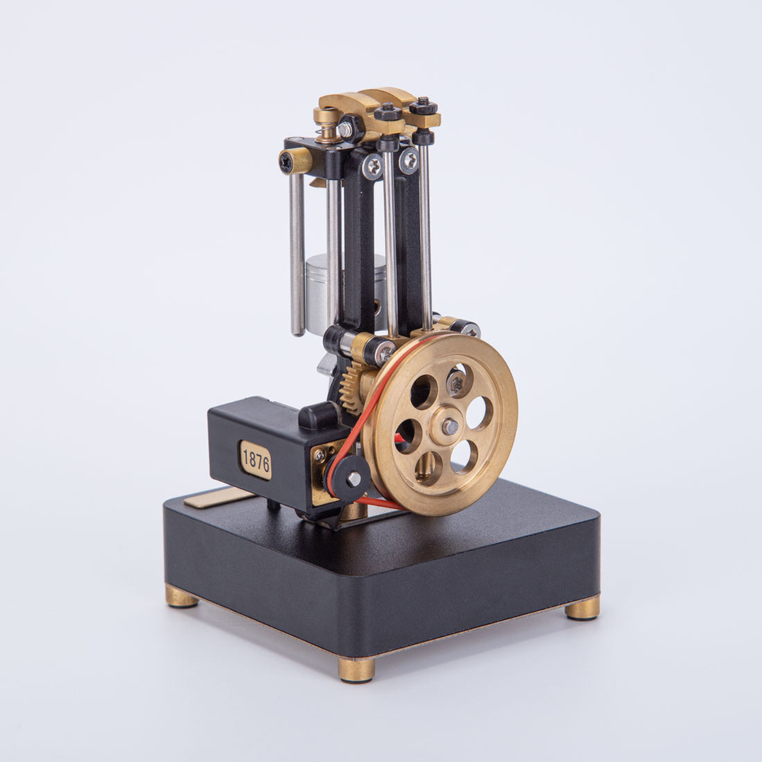 Mini Metal Four-Stroke Internal Combustion Engine Model for Educationa ...