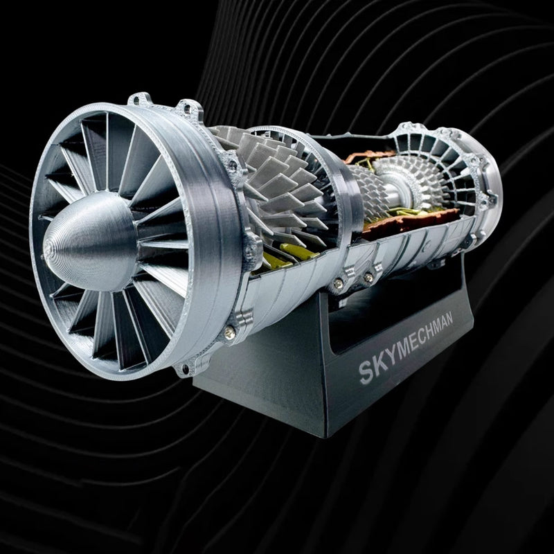 SKYMECHMAN 1/18 WS-15 Turbofan Engine Model Kit