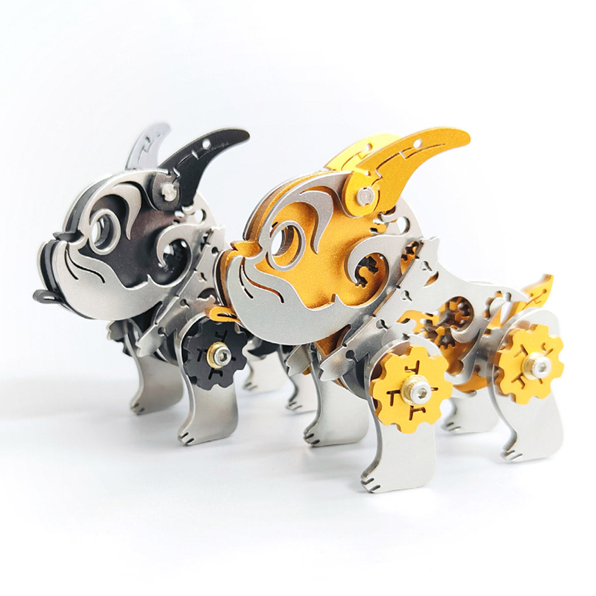 3D Metal Mechanical Bulldog Assembly Model Kit 