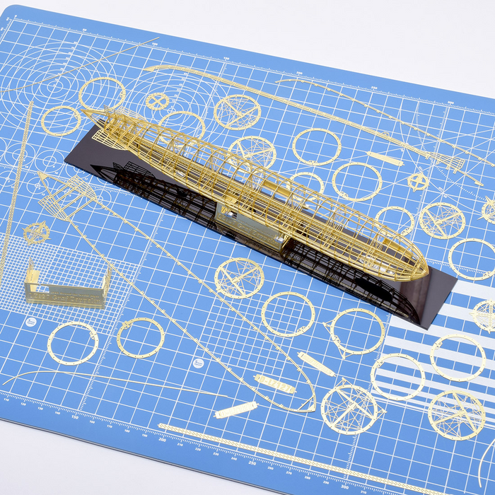 3D Metal Puzzle Model Kit Assembled Creative Toy Metal Etched Sheet Vintage Graf Zeppelin