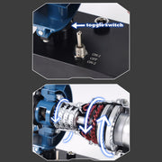 teching mini turbofan engine kit that works - diy metal electric jet engine with visible mechanics for stem education 