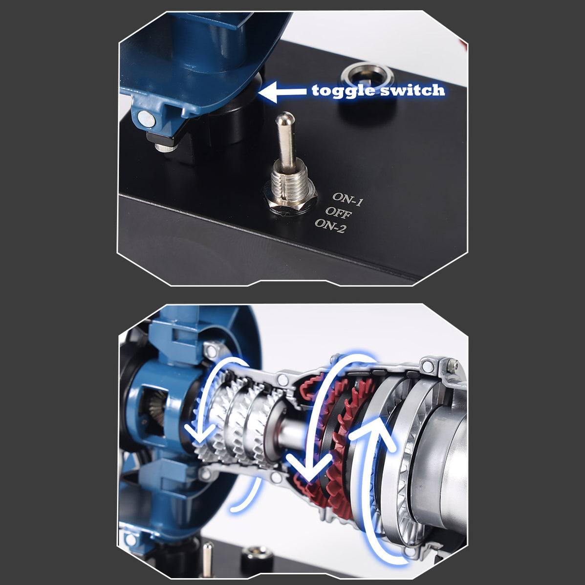 TECHING Mini Turbofan Engine Kit that Works - DIY Metal Electric Jet E ...