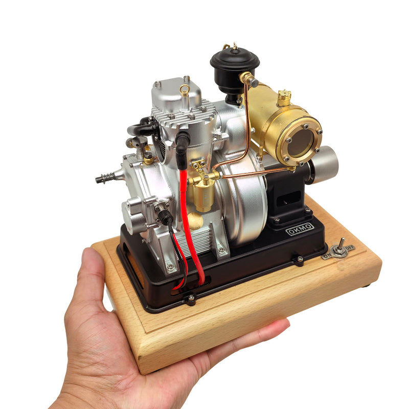 retrol×okmo 185 micro single-cylinder 4-stroke gasoline engine model for classic vintage tractor