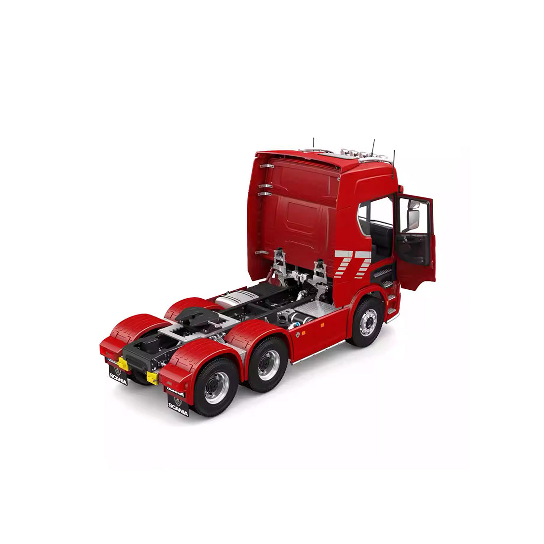 1/14 scale 2.4g 6x6 all wheel drive full-proportional rc tractor truck