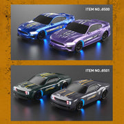 1/43 scale 2.4g full-proportional mini electric rc drift racing car model with led lights