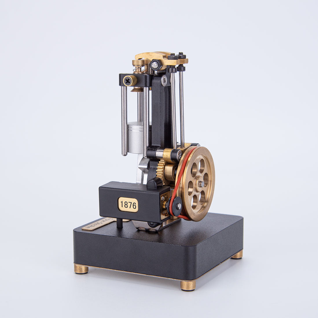 4 Engine Mini Rod Mini Metal Four-Stroke Internal Combustion Engine Model for Educationa ...