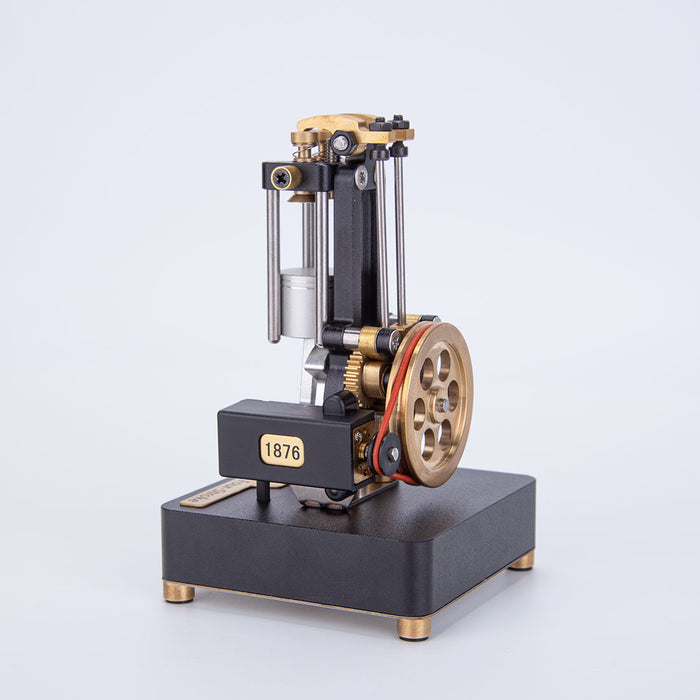 Mini Metal Four-Stroke Internal Combustion Engine Model for Educational Experimental Science Demonstration