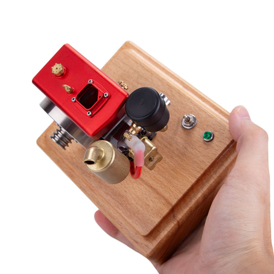 RETROL 1/8 2,6 cm³ Mini monocylindre à essence à quatre temps Modèle de moteur à combustion interne amélioré